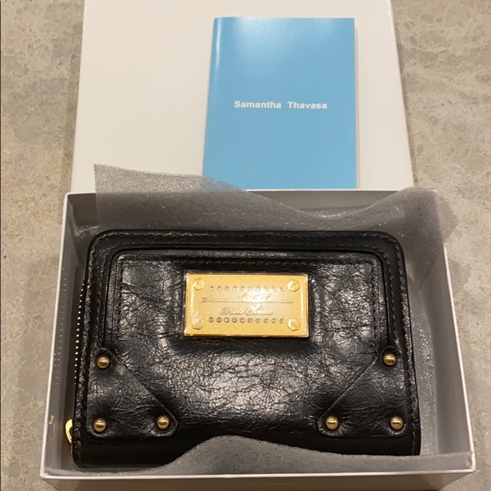 Samantha Thavasa Black Wallet